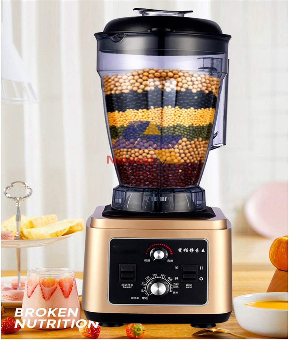 Blender Smoothie, Gold, 2L Capacity, Multiple Speeds, 4-in-1 Functionality