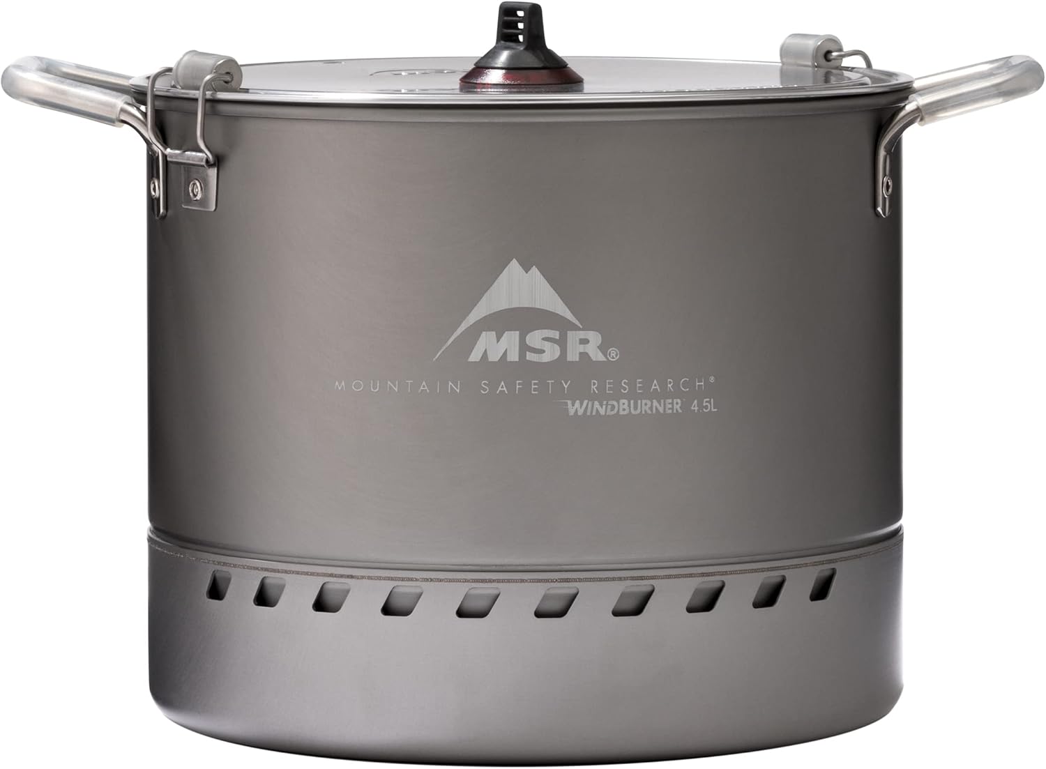 MSR WindBurner 4.5 Liter Nonstick Camping and Backpacking Stock Pot,Gray