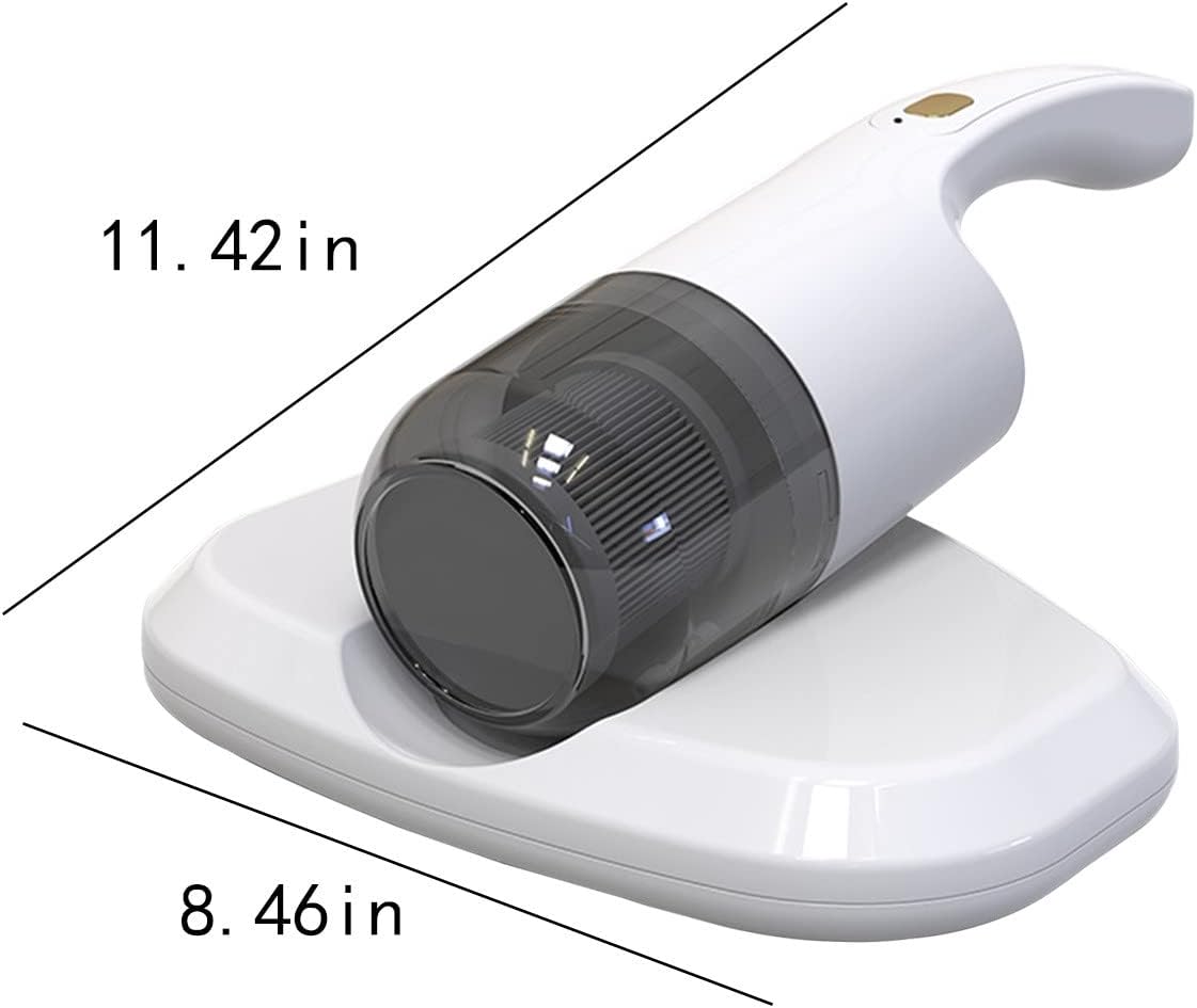 Multi-Purpose Vacuum Cleaner High Power Mattress Vacuum Cleaner Vacuums Du-st,Dirt,Pet Hair with 6000 Per Minute Agitation Washable Filter Great for Sofa,Bed,Carpet