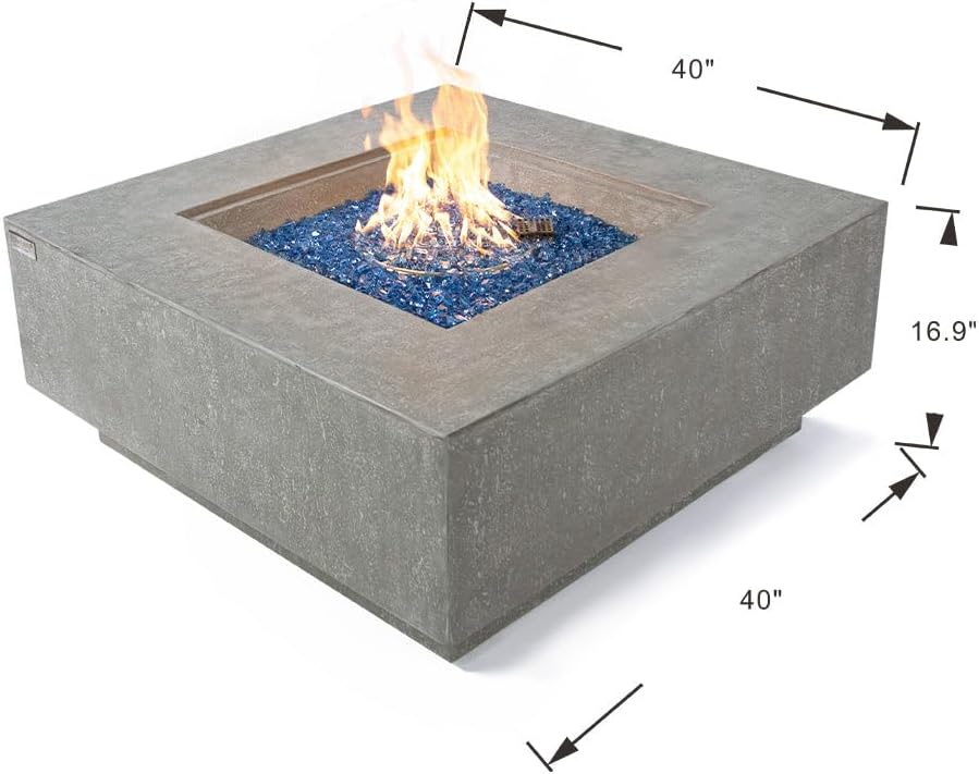 Victoria Concrete Fire Pit 40