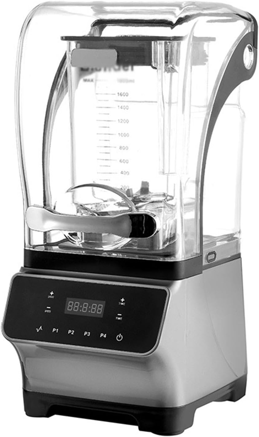 Multifunctional Smoothie Machine,Blender for Kitchen,Countertop Blender with Sound Shield, Commercial Blender for Party Activities, Family Gatherings,C