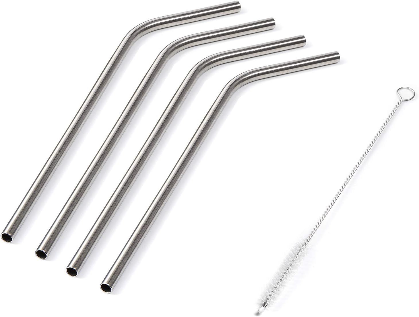 nutribullet Ultra Personal Blender NB50500, 32 oz, Gray & 4-pack Metal Straws