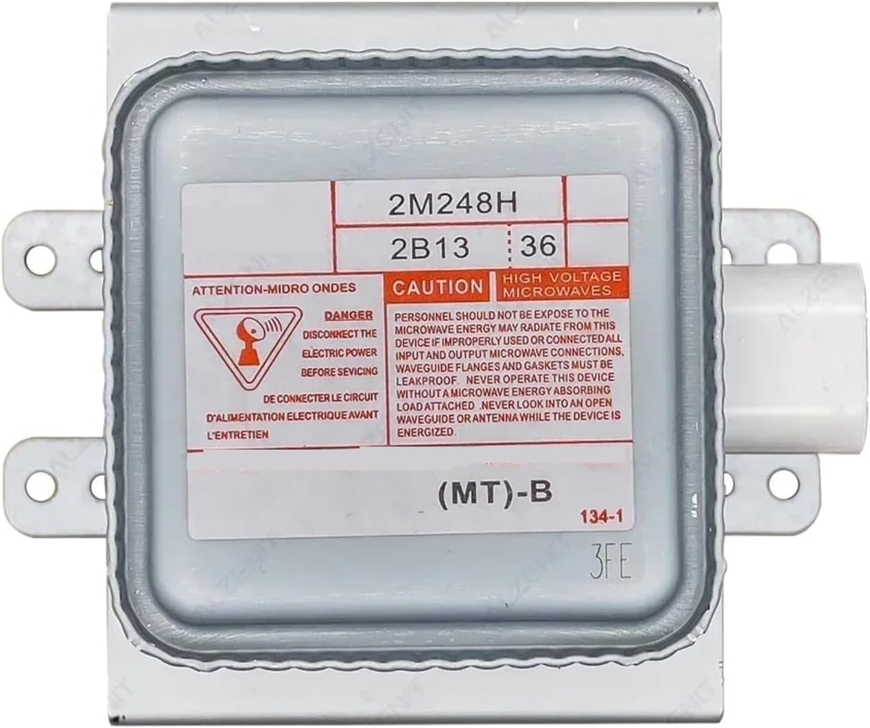 New Air-Cooled Magnetron 2M248H,Compatible For Toshiba Microwave Oven 1000W 2M248 Industrial Replacement Parts