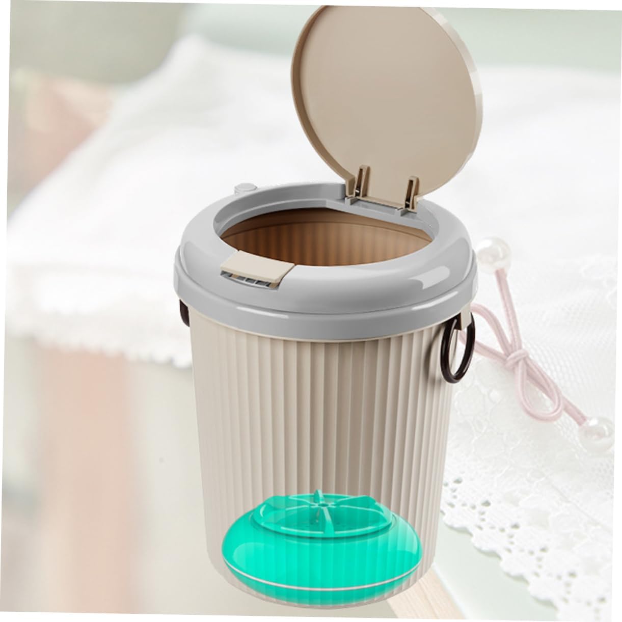 POPETPOP Portable Mini Washing Machine Compact Usb Electric Washer for Apartments Rvs and Camping with Sterilization Function Capacity Easy to Carry