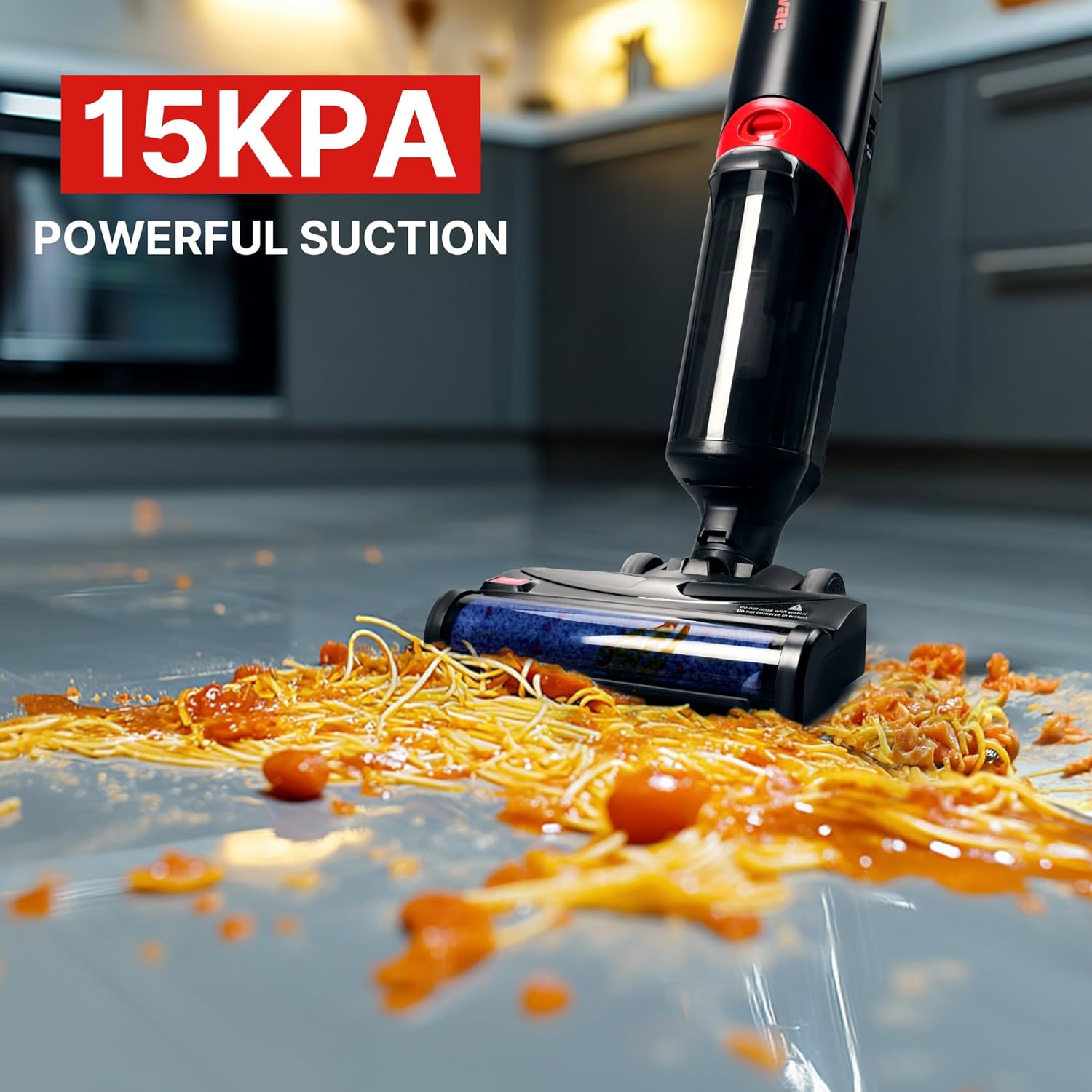 Shop-Vac Wet Dry Vacuum Cleaner and Mop, 15000Pa Vacuum Mop All in One, Lightweight Multi-Surface Cleaner with Self-Cleaning, LED Display & Voice Prompts