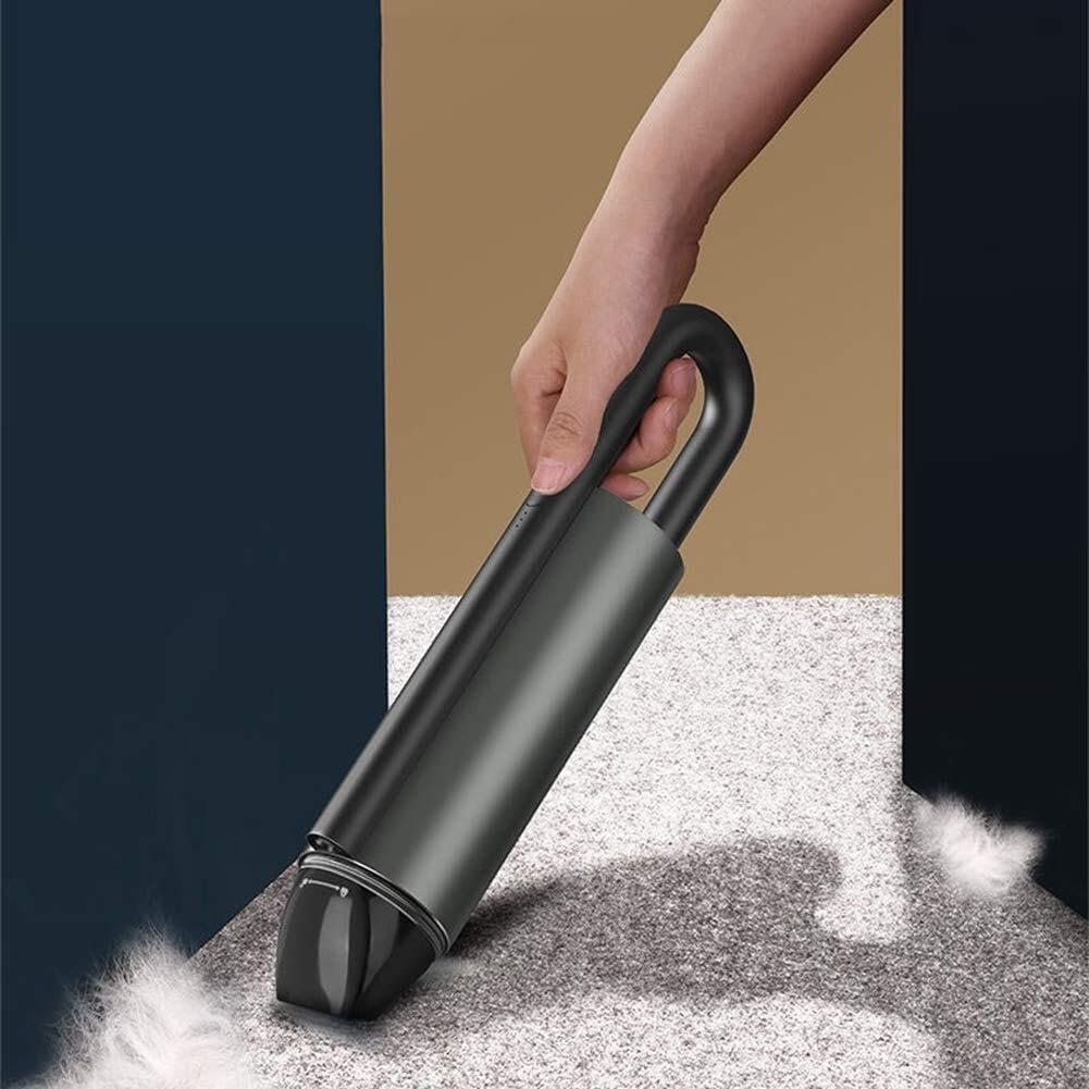 Handheld Vacuum Cordless, Cordless Handheld Vacuum Cleaner with LED Light and HEPA Filter 5000Pa Rechargeable Lightweight Wet Dry Vacuum for Home,Office,Desk,Car,Dust,Pet Hair Cleaning