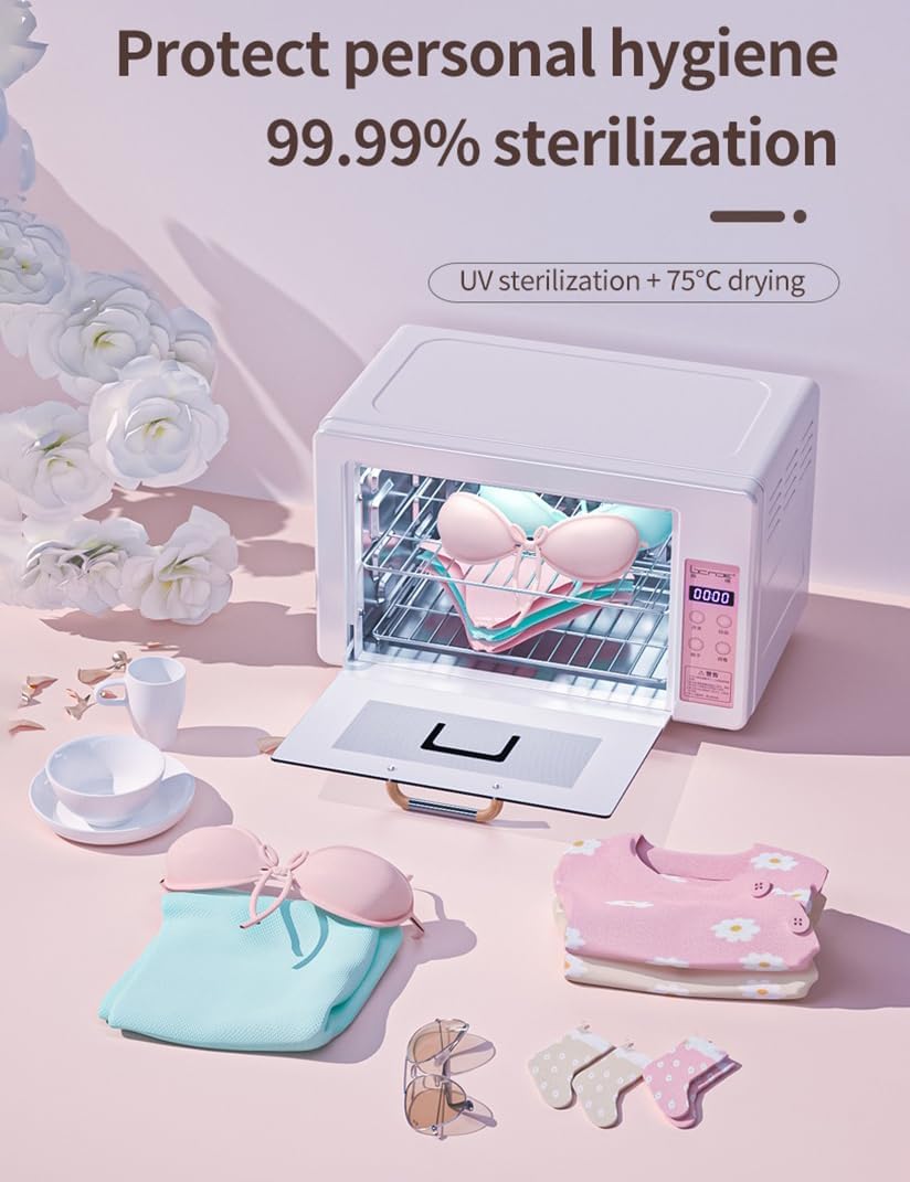 Portable Clothes Dryer and Baby Clothes, Mini Electric Dryer Machine for Apartment Travel RV, 110V Compact Laundry Dryer(48L)