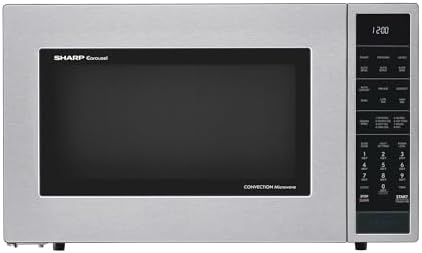 SHARP SMC1585KS Convection Countertop Microwave Oven with Removeable 15.4
