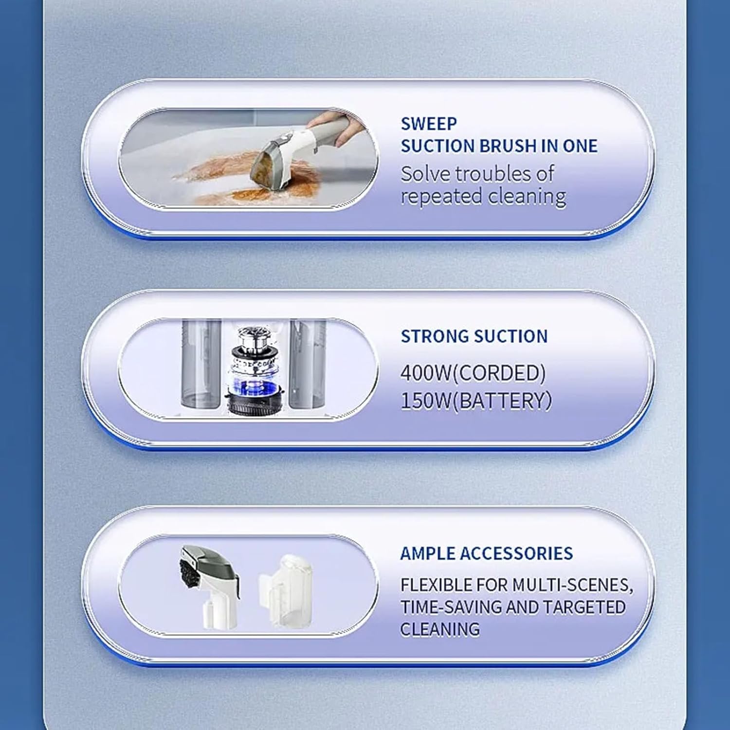 Household Vacuum Cleaner Handheld Multifunctional Jet Suction Washing All-In-One Carpet Curtain Sofa Fabric Cleaning Machine