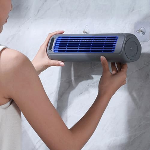 Portable Air Conditioner with Three Wind Speeds, Rechargeable and Natural Quiet Design