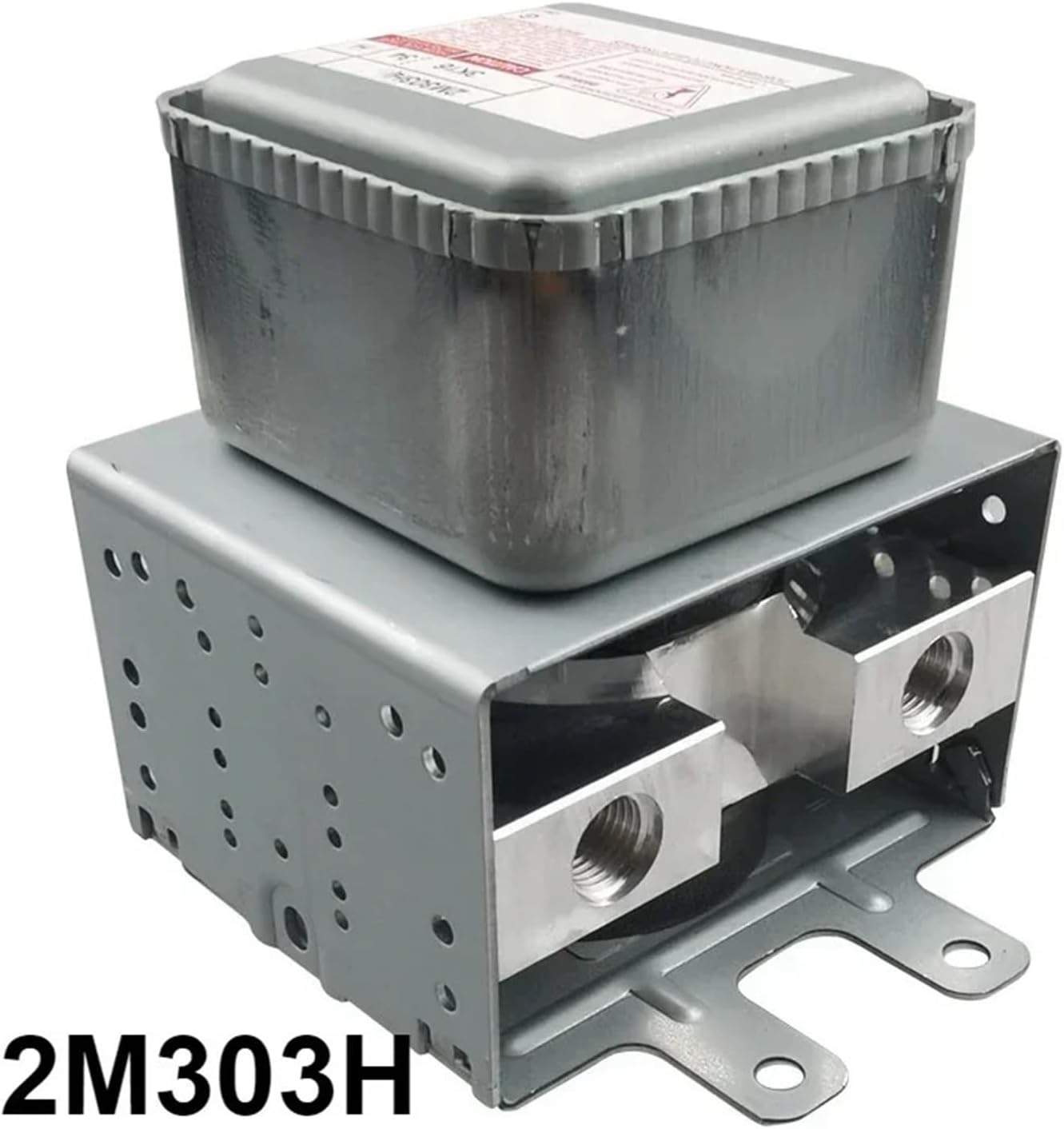 Microwave Oven Magnetron Replacement Spare Parts Inverter Vacuum Tube Long Bottom Plate Microwave Generator 1080W, Compatible For Toshiba 2M303H, Microwave Oven Accessories