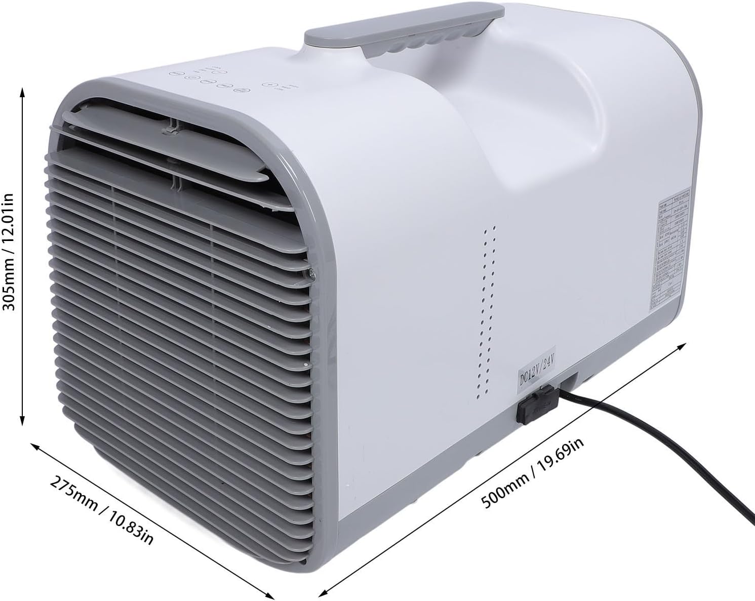 Portable Air Conditioner, 5200BTU Compact Cooling Dehumidification Small AC Unit Remote Control Work Shop Tent RV Room (US Plug 110V)