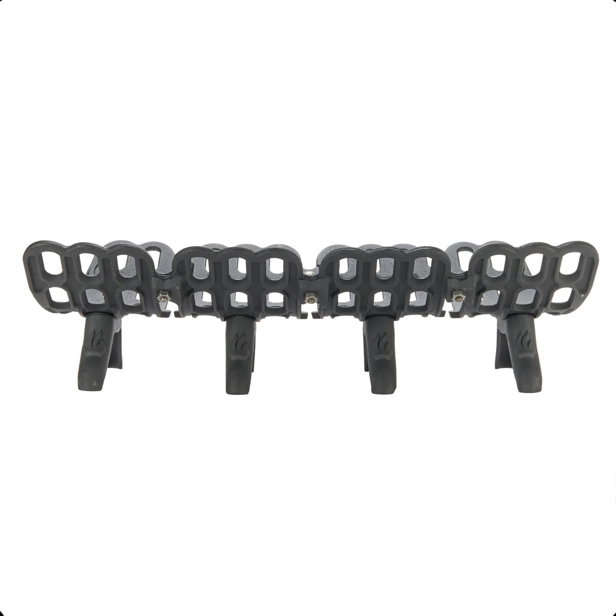 30 inch Fireplace Grate Heavy Duty, Cast Iron Fire Grate - 30