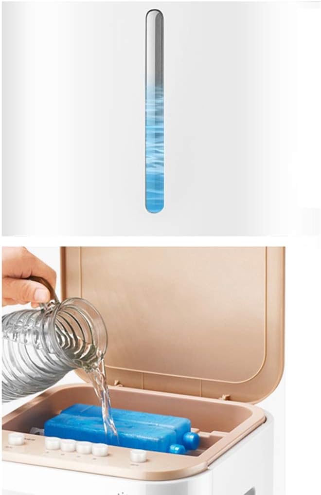 Portable Air Conditioner Fan Air Cooler, Air Conditioner Portable Evaporative Small Misting With Remote Control Humidifier Fan And Bladeless Noiseless Fan, For Office, Dorm, Room(Free Ice Tray)