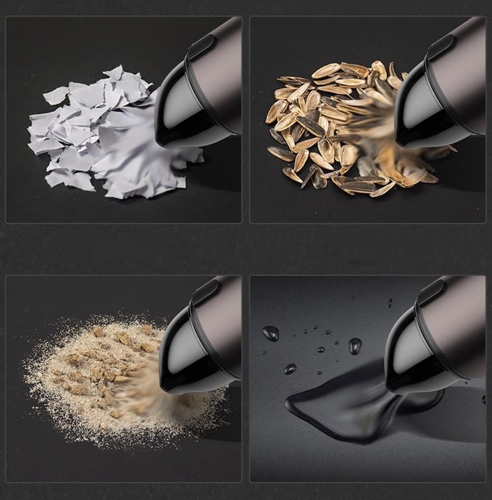 Handheld Vacuum Cordless, Rechargeable Car Vacuum Cleaner, Mini Hand Vacuum with 5000 Pa Powerful Suction, Portable Hand Held Vacuum for Car Pet Hair Hardwood Floor Home