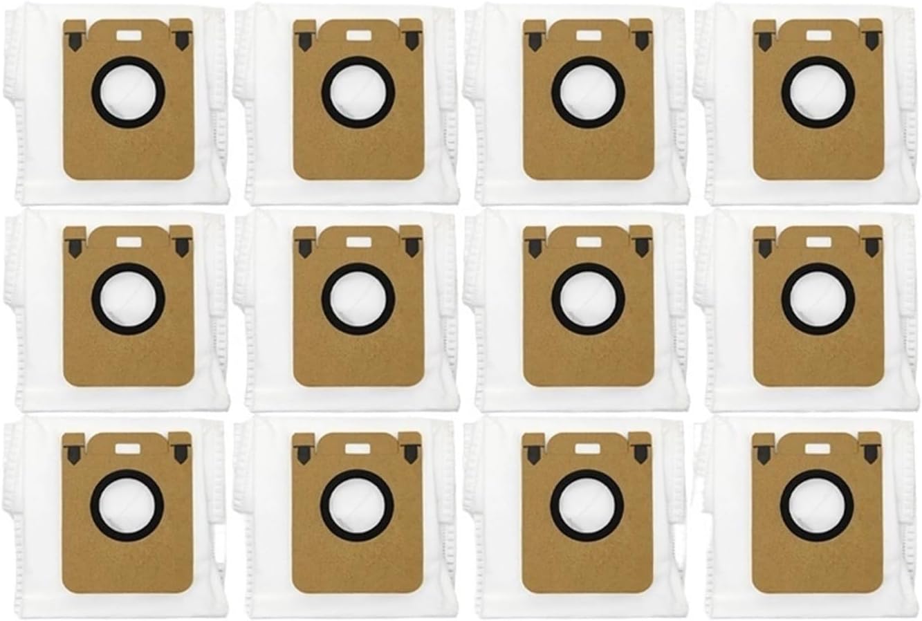 TEidea Compatible For Dream Bot D10 Plus RLS3D Robot Vacuum Cleaner Bag Dirty Bag Replacement Spare Parts Dust Collection Bag, Roller Brush, Filter Mop (Color : As shown s)