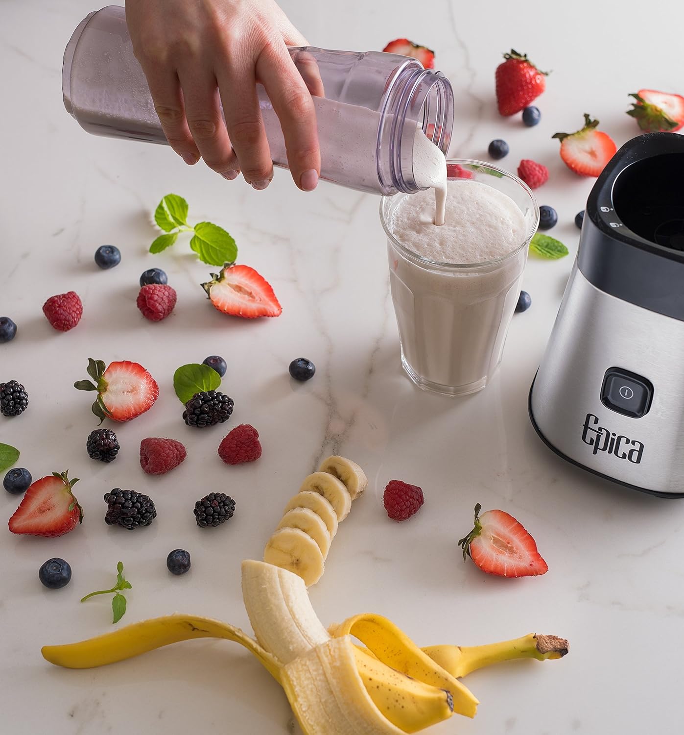 Epica Personal Blender with Take-Along Bottle