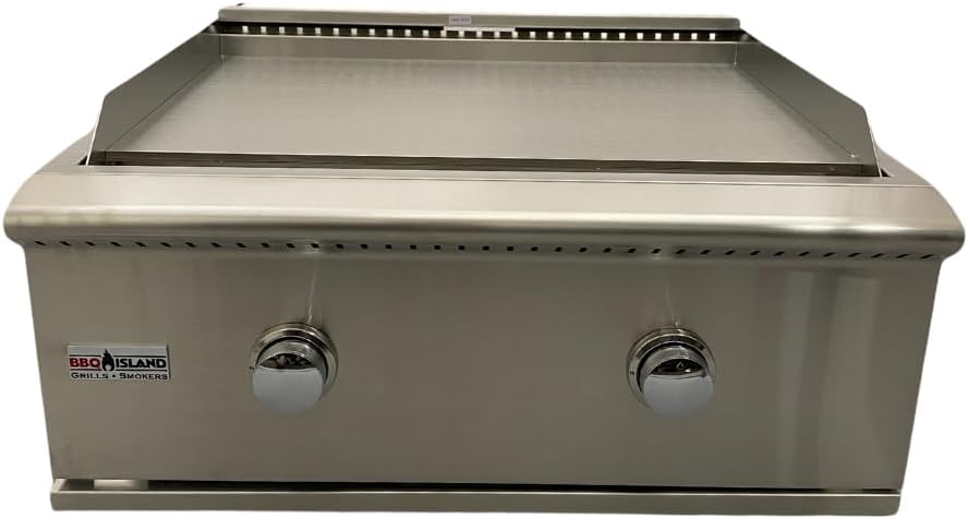 BBQ Island Grills & Smokers 30 inch Built in Griddle - PROPANE - One Size