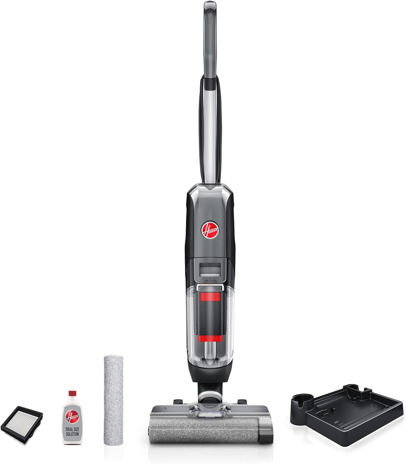 Hoover Streamline Corded Hard Floor Cleaner Machine, Wet Dry Vacuum Floor Cleaning Machine, Self Cleaning System, Ideal for Hardwood, Luxury Vinyl, Tile and More