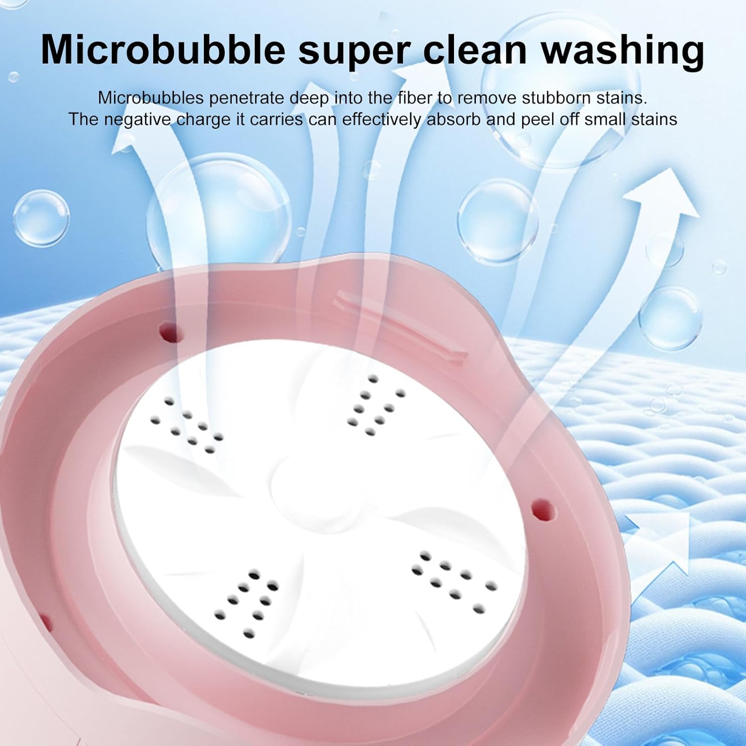 Portable Washing Machine – Rechargeable Automatic Laundry Cleaner, Small Clothes Washer Cup | Mini Underwear Washing Tool, Compact Laundry Device for Dormitories, Apartments, Camping, Travel, Tiny