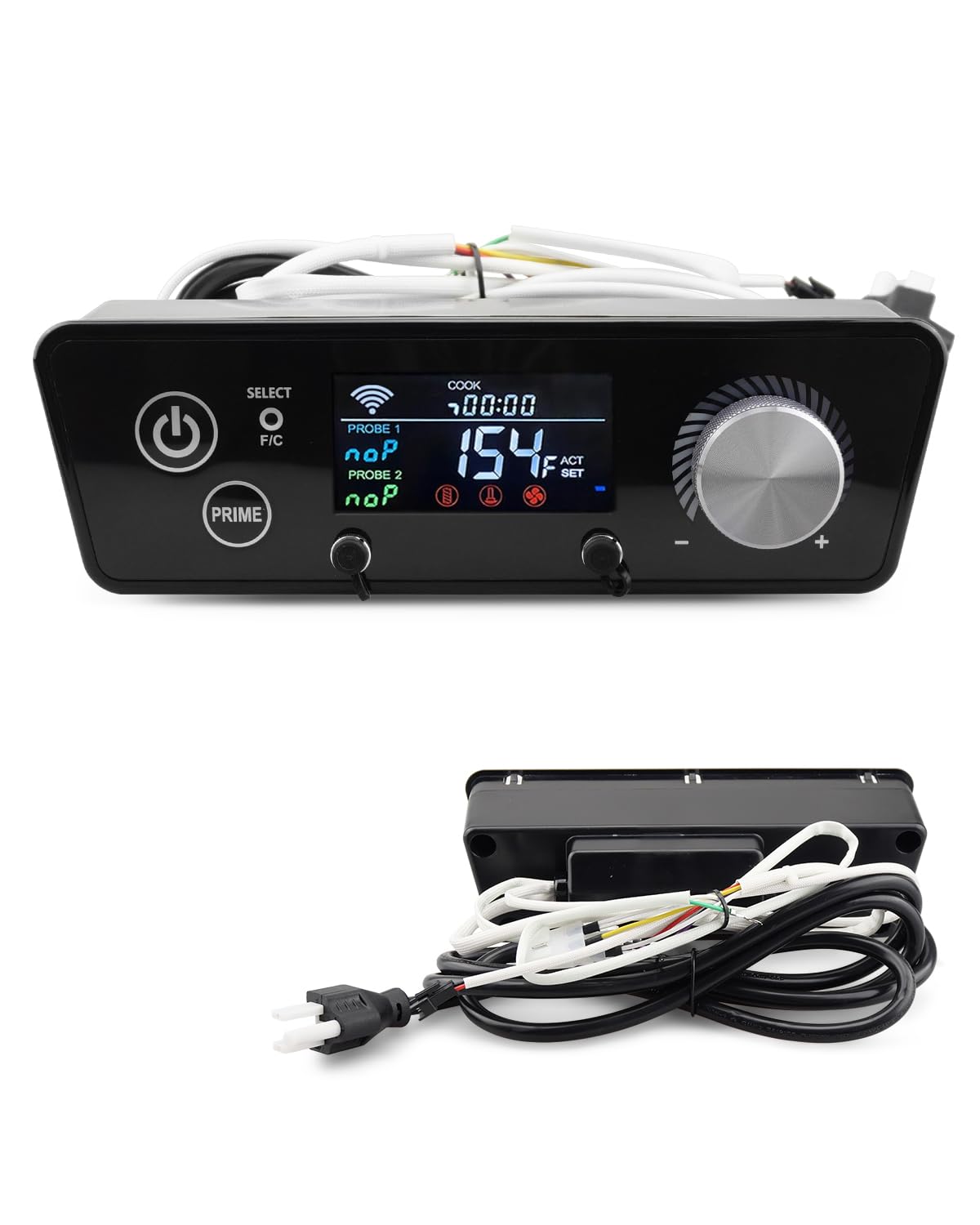 Upgraded Smart WiFi PID Control Board Fit for Pit Boss Vertical Pellet Smokers - PBV3P1/PBV4PS1/PBV5P1 Series, APP-Enabled