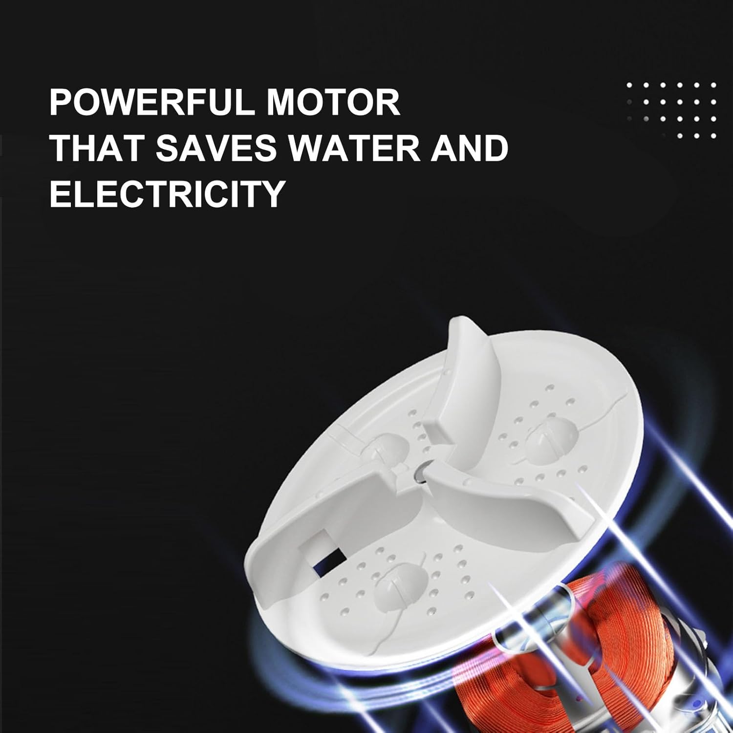 Portable Mini Washing Machine - Compact & Foldable Washer with Drain Basket for Apartment, Efficient Laundry Solution (Green)