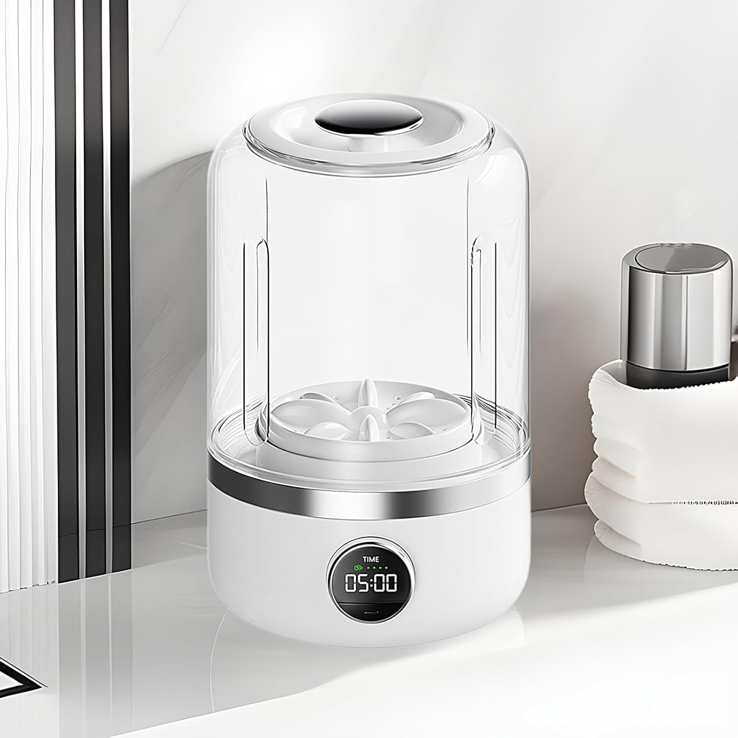 Ye02 Portable Washer | Ye02 Underwear Washer,Portable Rechargeable Cordless Miniature Washing Machine, Miniature Laundry Washing With 2 Modes Cleaning,Energy Class E