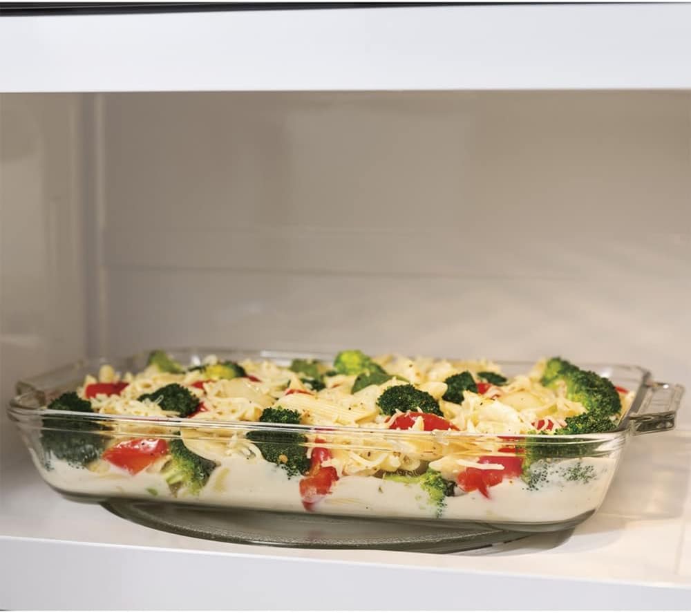 GE JVM6175YKFS 1.7 Cu. Ft. Over-the-Range Fingerprint Resistant Microwave Oven Stainless Steel Bundle with 2 YR CPS Enhanced Protection Pack