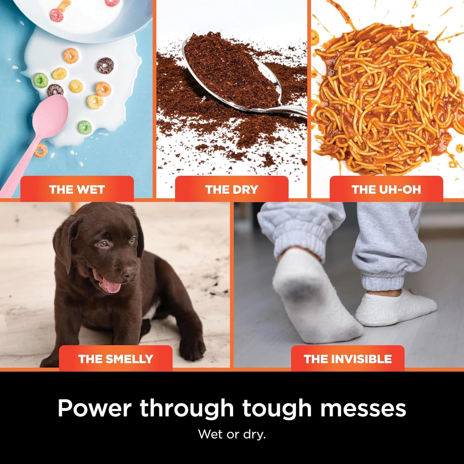 SHARK WD160 HydroVac MessMaster XL 3-in-1 Vacuum, Mop & Self-Cleaning System for Multi-Surface Cleaning, Perfect Hardwood, Tile, Marble, Area Rug (RENEWED)