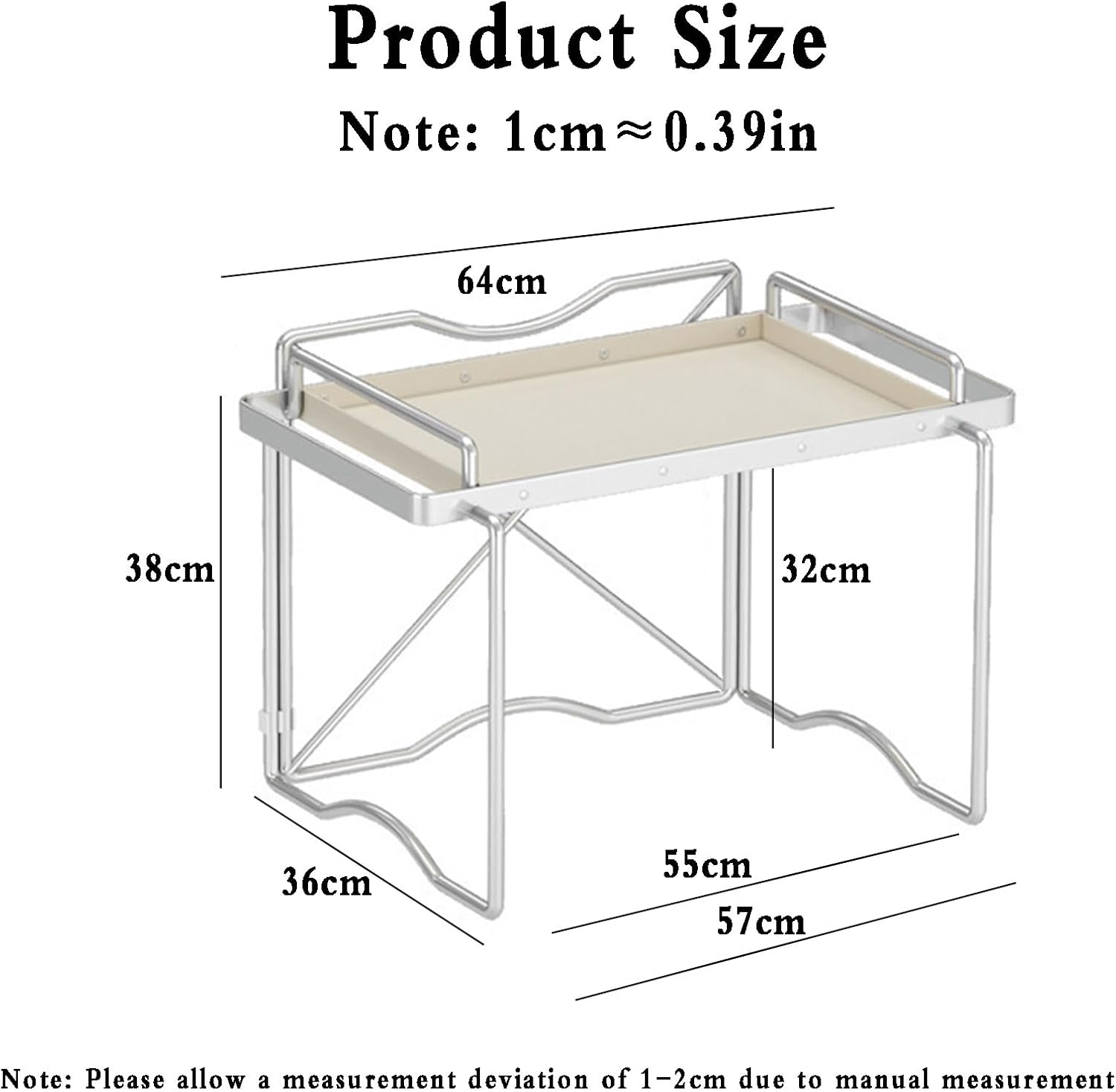 counter shelf,microwave rack, microwave stand,2-Tier Kitchen Bakers Rack, Industrial Microwave Oven Stand with Shelves, Kitchen Utility Storage Shelf with Cabinet, Standing Kitchen Storage Rack ( Colo