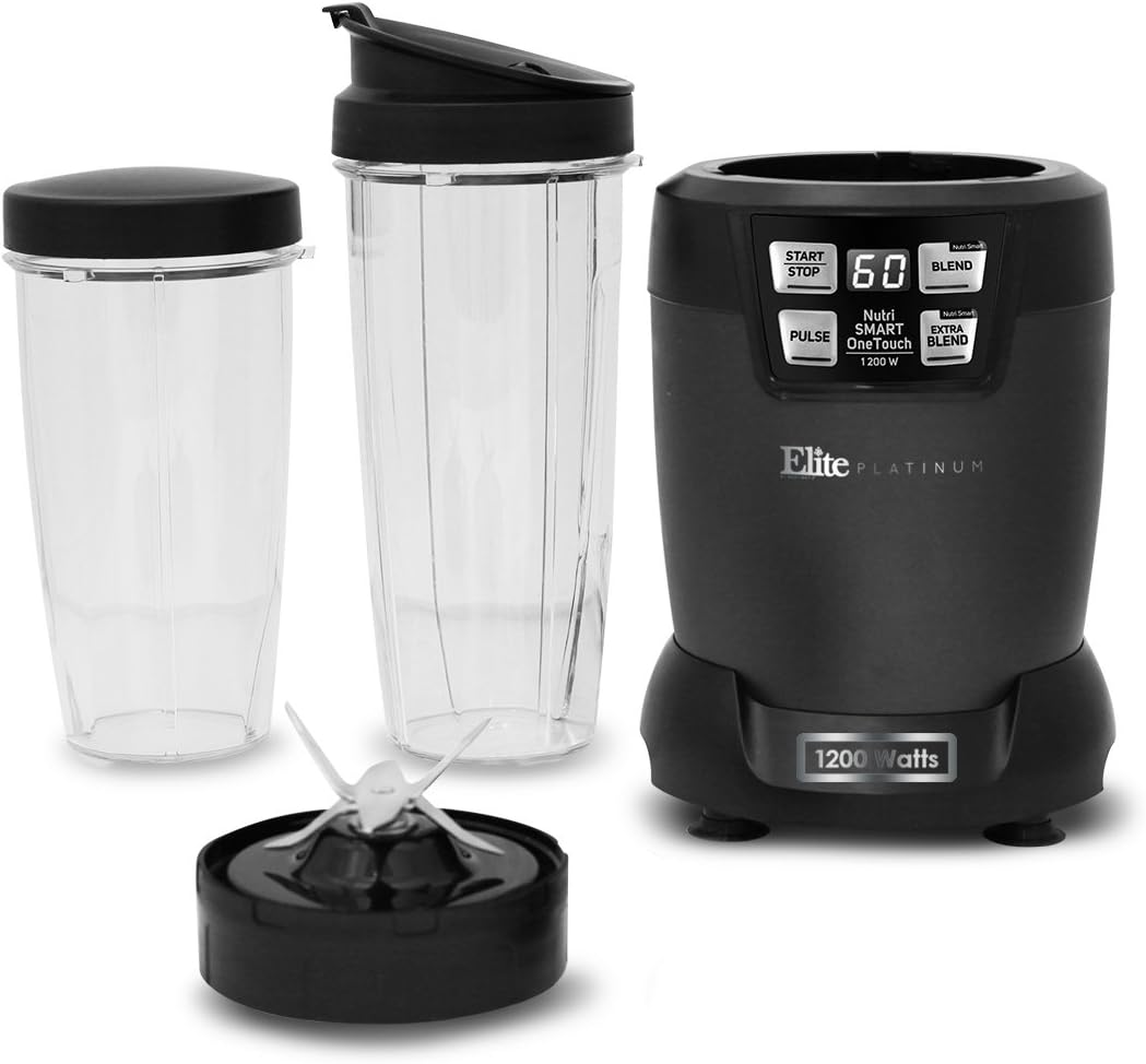 Elite Platinum EPB-5455 Nutri-Blender, Black