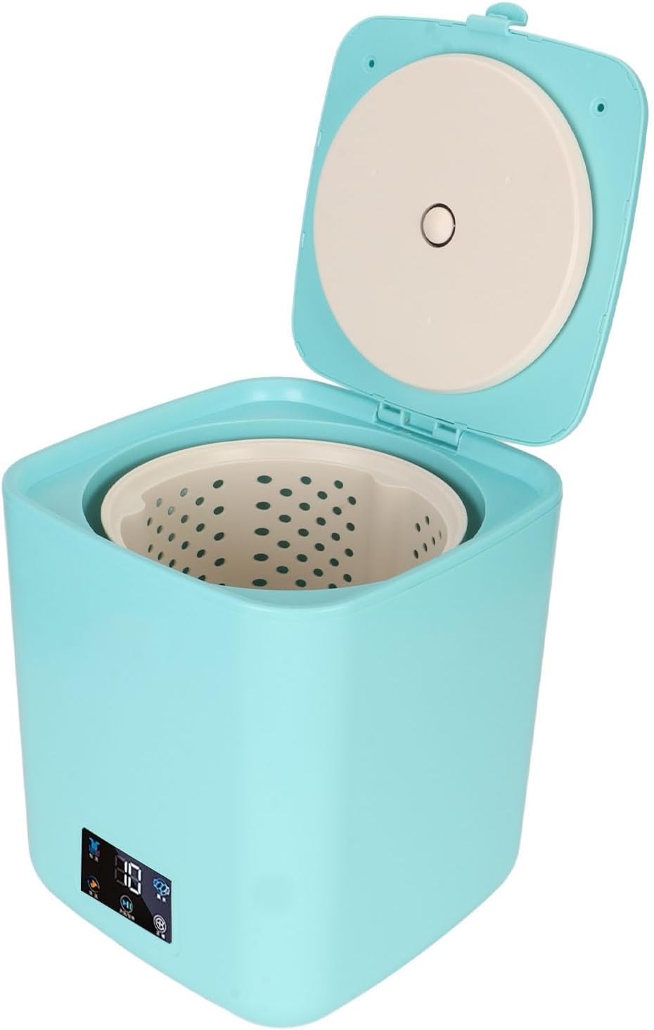 Portable Mini Washing Machine with Spin Dryer, 7L Compact Automatic Washer for Apartments, Dorms, RVs, Baby Clothes, Underwear, Socks