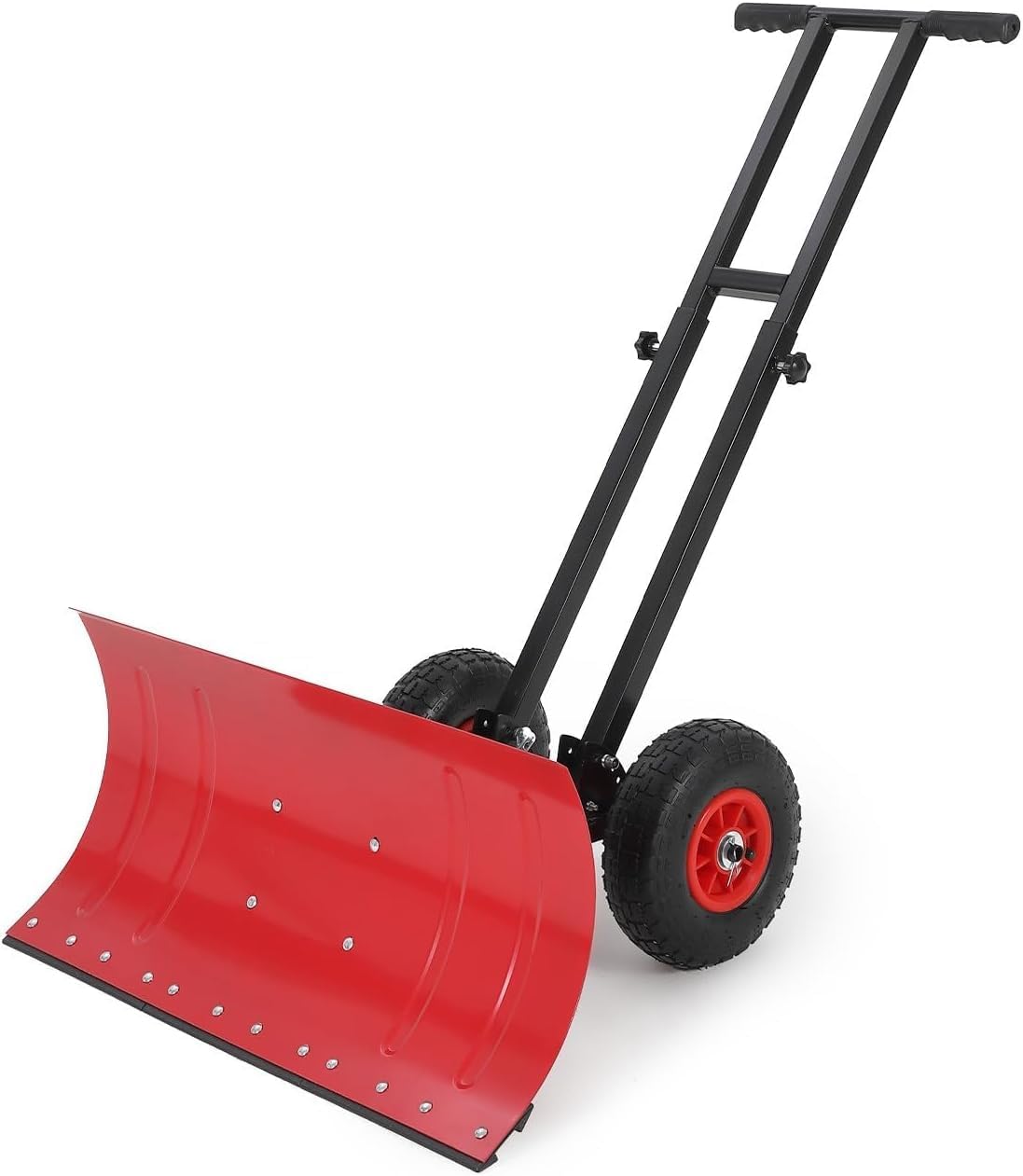 Heavy Duty Snow Shovel with Wheels, 29.13