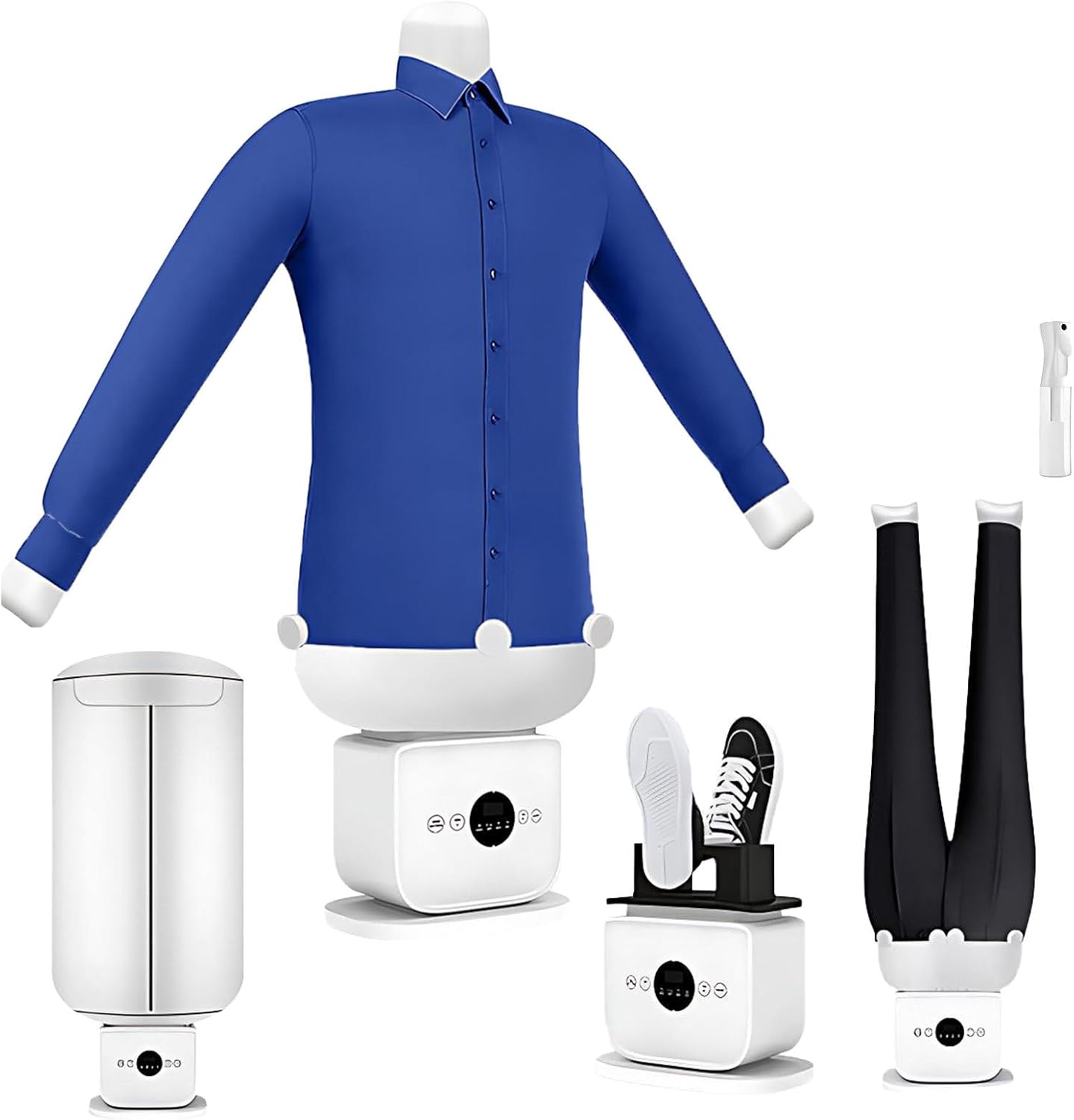 Automatic Ironing Machine,Automatic Hot Air Dryer & Iron For Shirts & Pants,Hands Free Inflatable Shirt(C)
