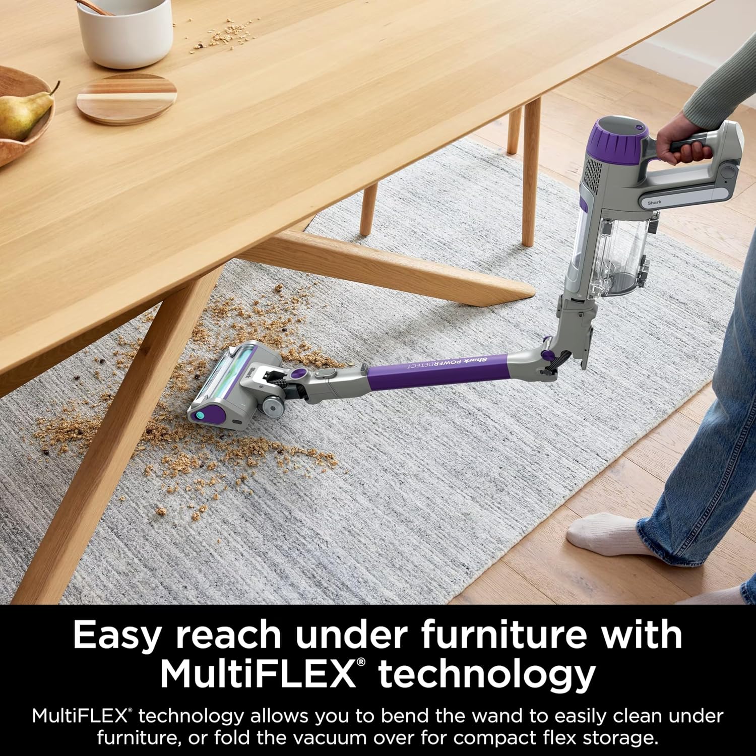 Shark IP1251 PowerDetect Cordless Stick Vacuum, HEPA Filtration, 70-Minute Runtime, Carpet & Hard Floor, Portable, XL Dust Cup, Perfect for Pet Hair, Copper (Renewed)