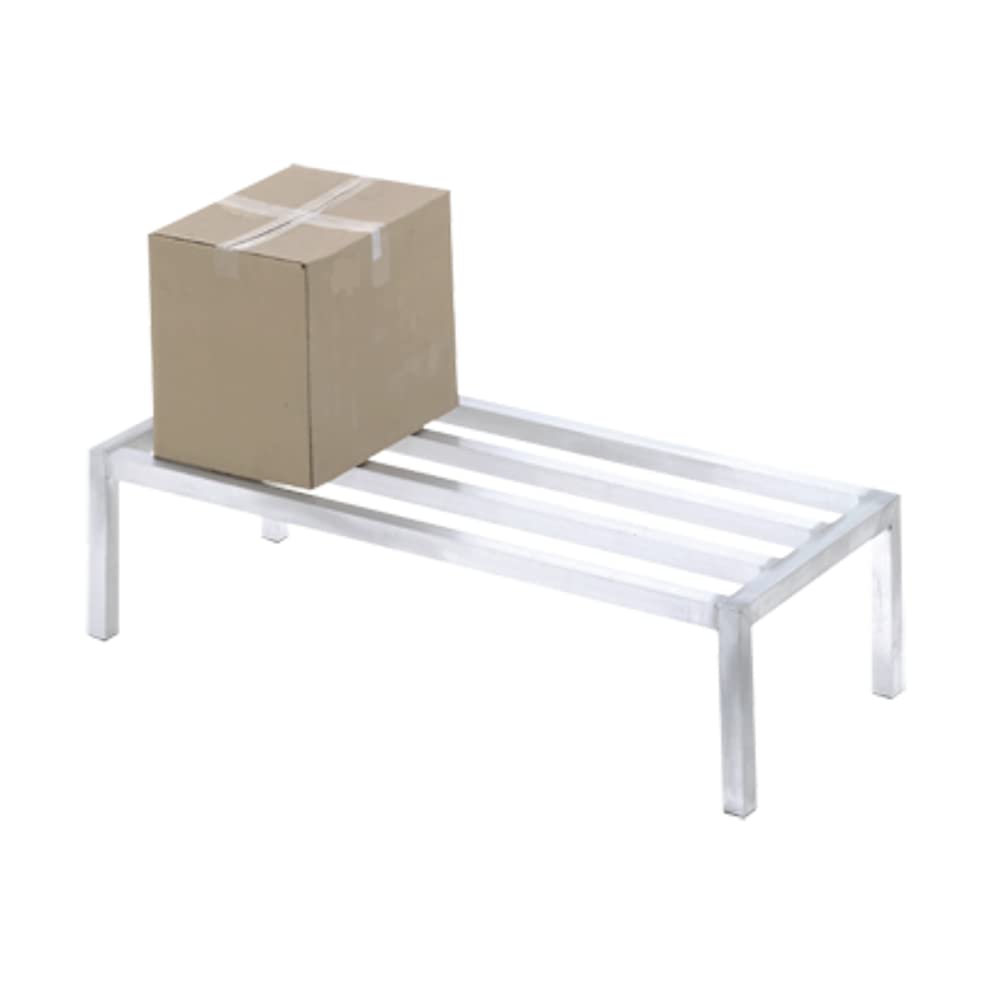 Channel ADE2042 Dunnage Rack, Tubular Style, Promo Series, Aluminum Construction, 42