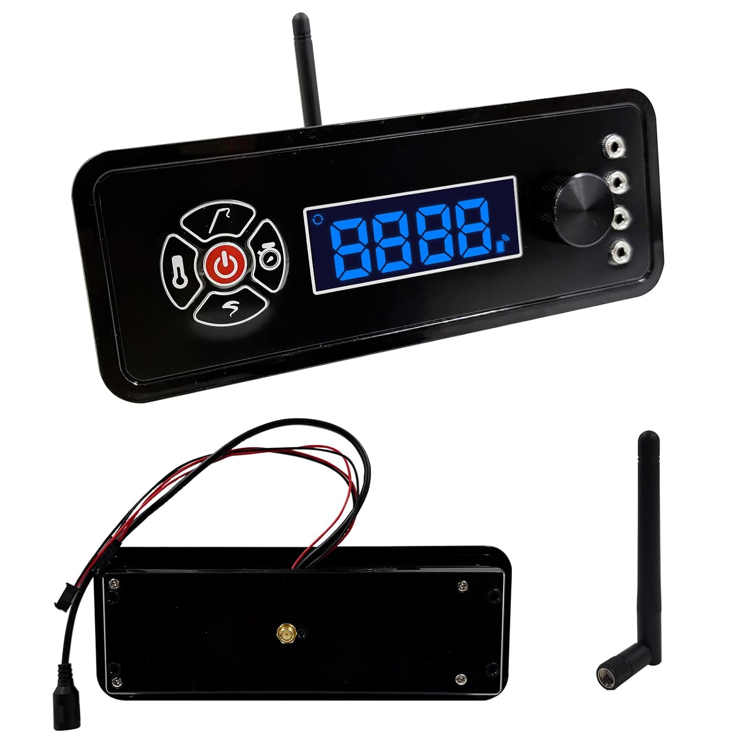 Replacement WiFi Control Board for Masterbuilt Gravity Digital Charcoal Grill and Smoker 560/800/1050 | App-Enabled Smoker Thermostat Controller with Temperature, Timer & Boost Functions