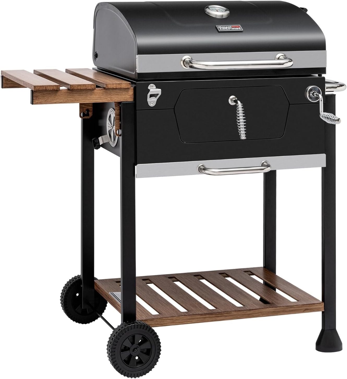 24-Inch Charcoal Grill BBQ Smoker Outdoor Patio Garden Backyard