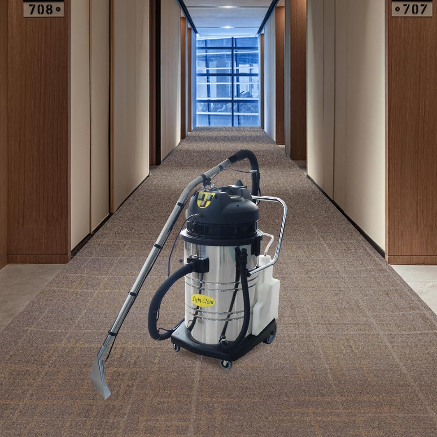 Cleaning Machine,Extractor Portable Carpet Cleaner,Commercial Carpet Cleaner,Extractor Household Cleaning Machine,Vacuum Washer,Used in Hotel,Guest House,Dry Cleaner,Housekeeping Companie