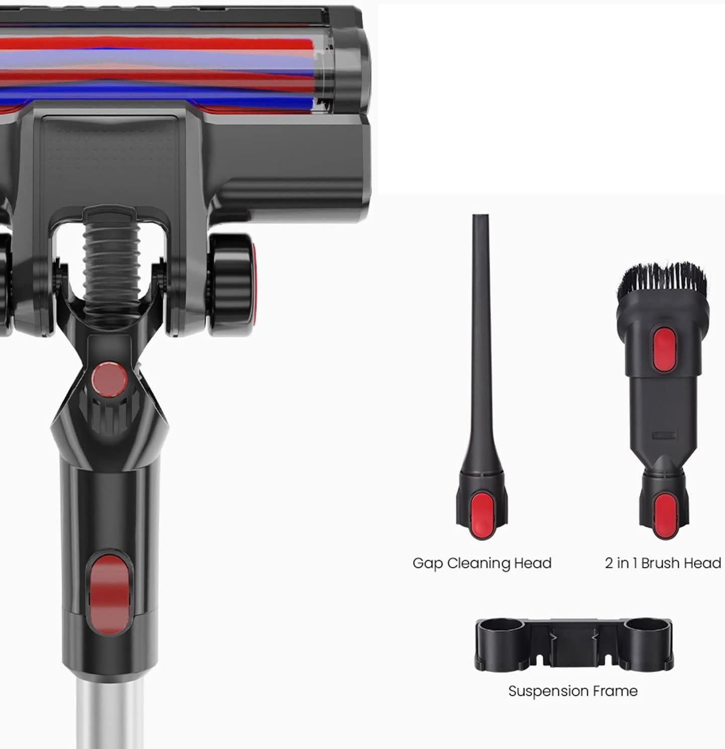 Hard Floor Vacuum Cordless Wireless Handheld Vacuum Cleaner, Home Clean Appliance Suction Power, Household Car Applicance Tool