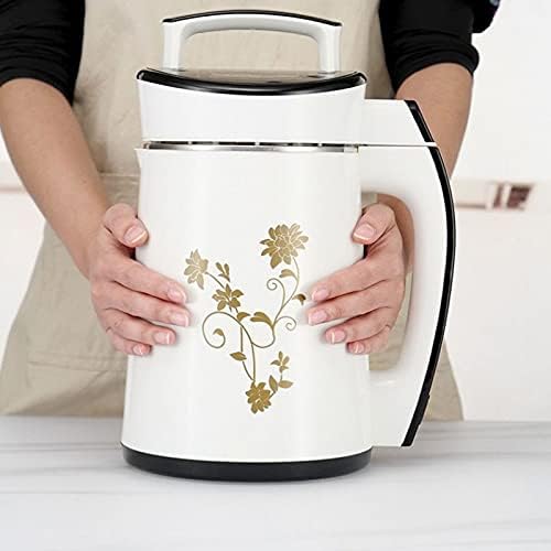Soymilk Machine Household Soyabean Milk Maker Stainless Steel Filter-Free Heating Soy Beans Milk Juicer Grain Grinding