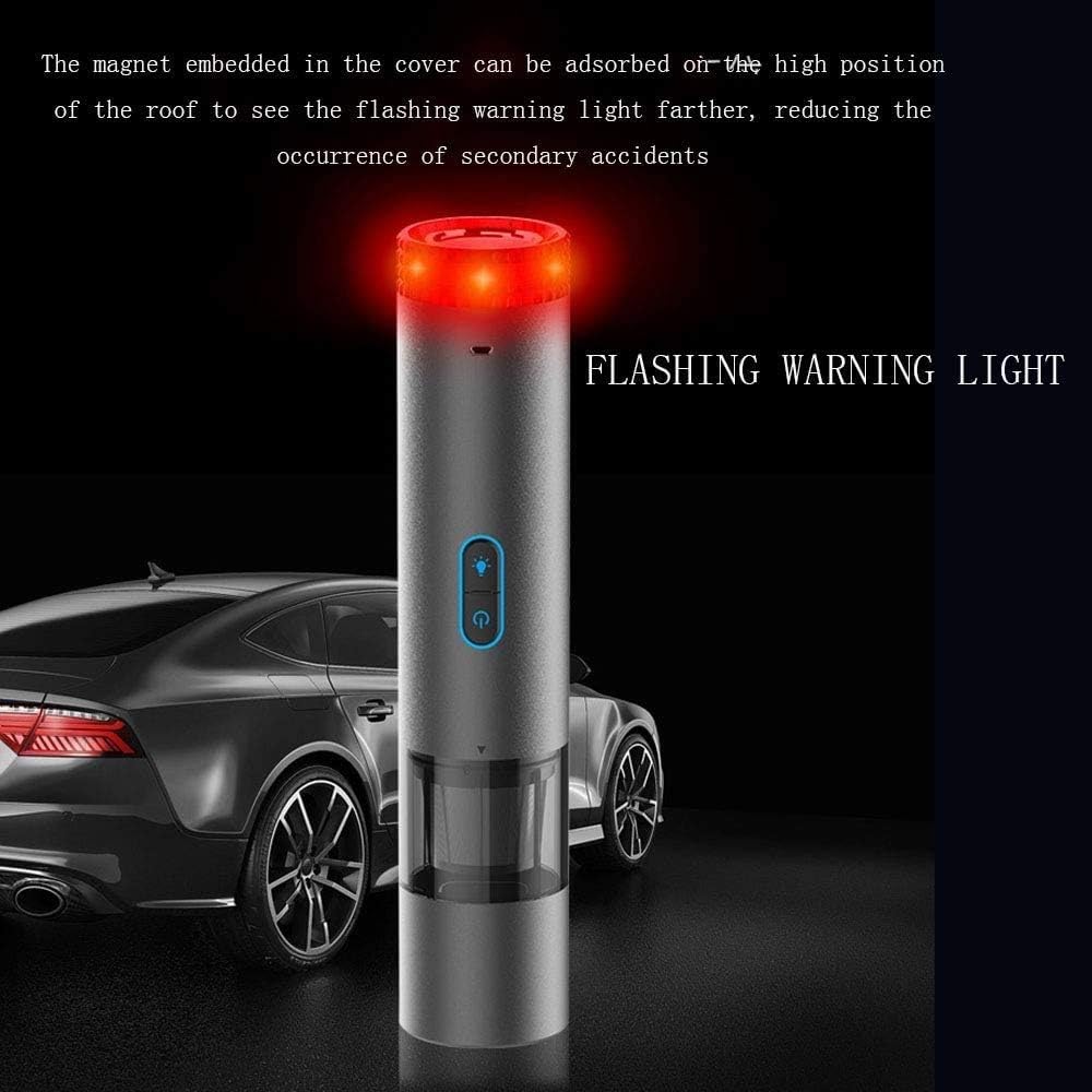 Handheld Vacuum, Cordless Handheld Vacuum, 3400PA Portable Hand Vacuum Cleaner with HEPA Filter, Rechargeable for Pet Hair, Home, and Car Cleaning, with Illuminated Light