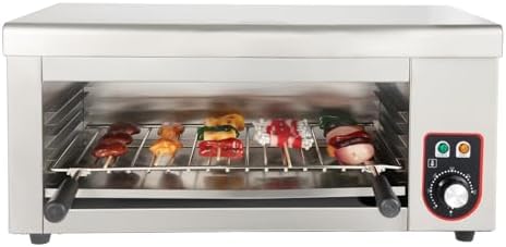 110V Electric Cheese Melter,1500W Oven Toaster Cheesemelter,Commercial Convection Oven, Temperature Control 122-572°F,for Restaurant Kitchen Equipment Countertop- 24 * 11.81 * 11.02 Inches