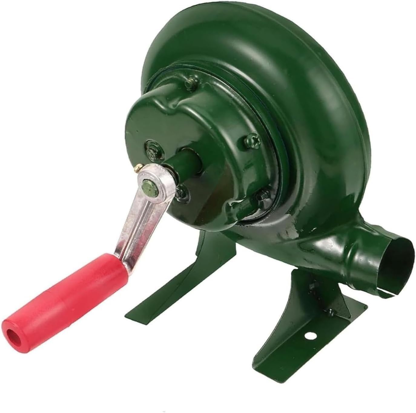 Hand Crank Blacksmith Forge Blower, Hand Blower with Hand Crank Tool, for Fireplace/Picnic/Outdoor Cooking(150W)