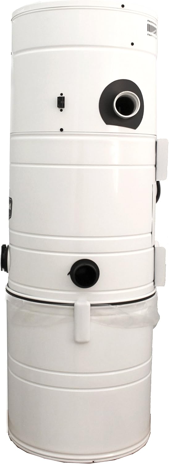VacuMaid BL54 Black Label Permanent Inverted Bag Central Vacuum for Homes up to 10,000 sq. ft.