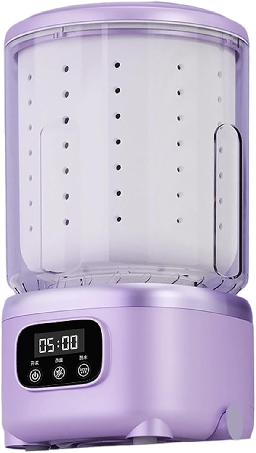 Transportable Tiny Washer Turn Dryer 2L ABS+PP Plan Quiet Action Hand Wash Motion Space Saving Tiny Laundry Machine For Dorm