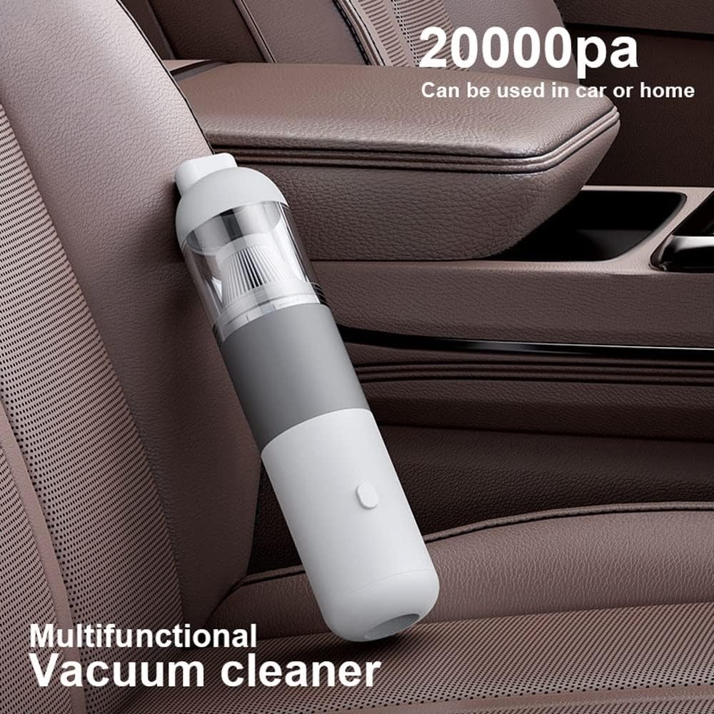 YIORYO Car Vacuum Cleaner, 20000Pa High Power Cordless Vacuum Clearner Handheld Car Vacuum Portable Mini Vacuum, Rechargeable Hand Small Vacuum for Quick Clean Car Home Office