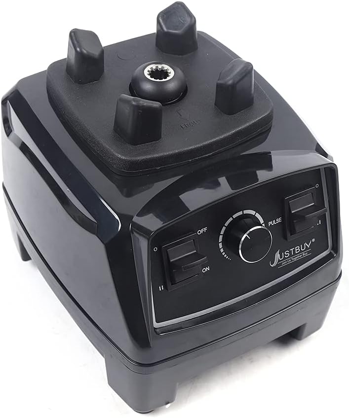 Blender 3HP 2200W Heavy Duty Commercial Grade Blender Mixer Juicer High Power Food Processor Ice Smoothie Bar Fruit Blender(US Stock) (Black)