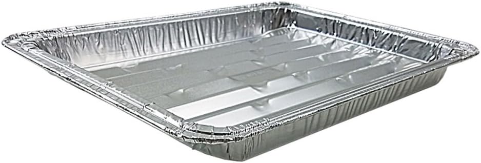 Handi-Foil #333 Disposable Aluminum Foil Broiler Baking Cooking Pan, Full Size, Case of 200