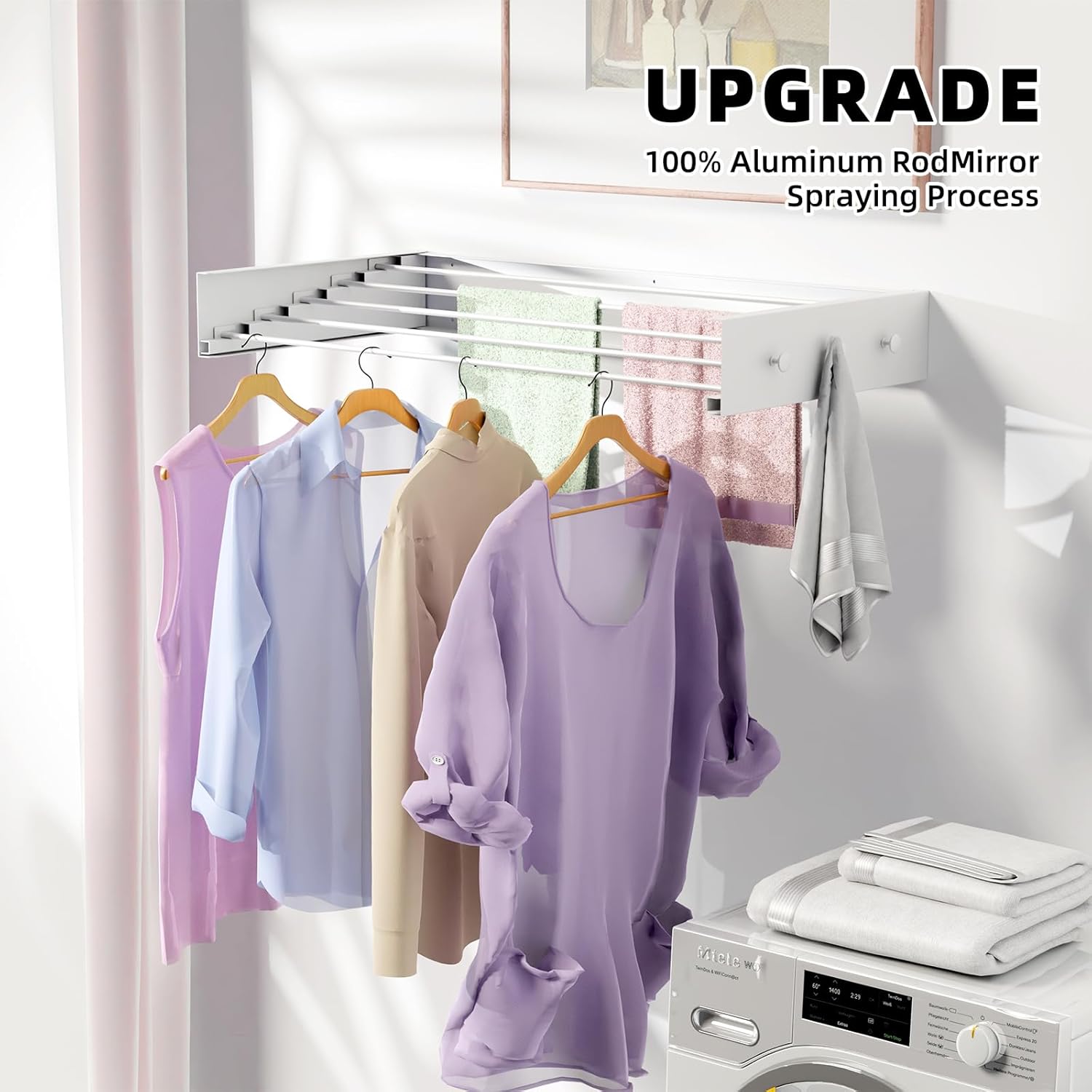 Upgrade Laundry Drying Rack, 31.5